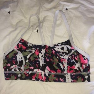 Colorful lululemon bra